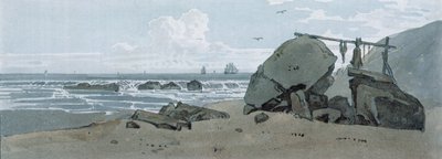 Escena Costera, Isla de Wight de George the Younger Barret